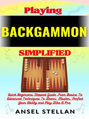 cover image of Playing  BACKGAMMON Simplified